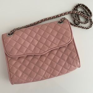 Rebecca Minkoff Quilted Affair Handbag Blush
